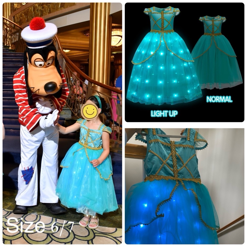 Princess Jasmine inspired dress